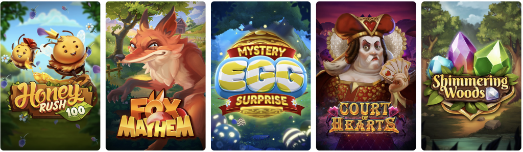 Jeux disponibles dans Millionz Casino